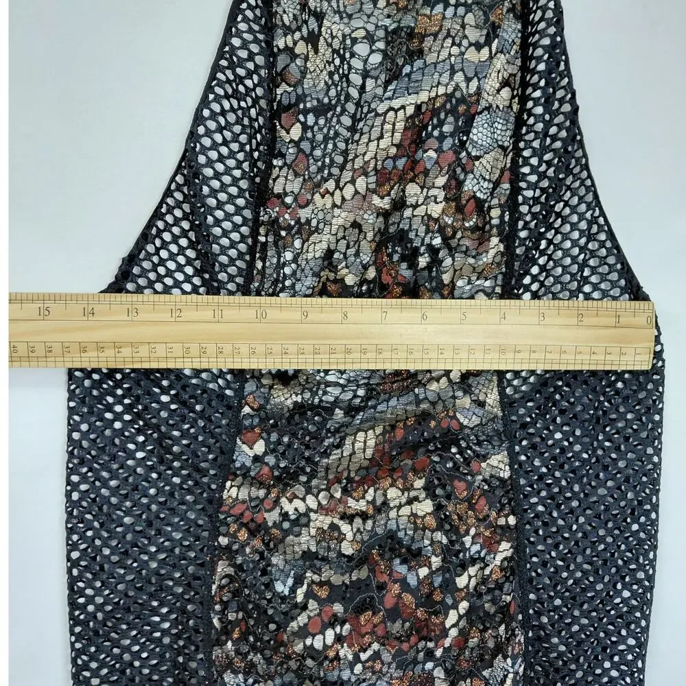 NWT Savage X Fenty Multicolor Geometric Stretch Tank Women Size X-Large